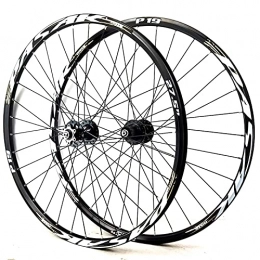 YUDIZWS Ruote per Mountain Bike YUDIZWS Ruote Mountain Bike 26 / 27.5 / 29 Pollici Freno A Disco Cerchioni MTB Doppia Parete Rilascio Rapido per 32H 7 / 8 / 9 / 10 / 11 di velocità (Color : F, Size : 27.5inch)