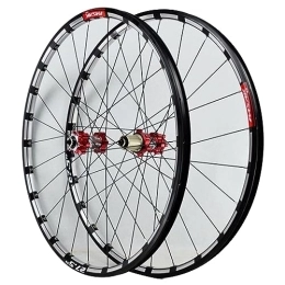 ZECHAO Ruote per Mountain Bike ZECHAO Set Ruote MTB 26 / 27, 5 / 29 Pollici, Ruote for Mountain Bike In Lega Di Alluminio Freno A Disco Velocità 7 / 8 / 9 / 10 / 11 / 112 Raggi 24H Cerchi A Doppia Parete road Wheel (Color : Quick release, Size :