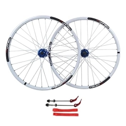 ZECHAO Ruote per Mountain Bike ZECHAO Wheelset da 26 Pollici Mountain Biket, 32h Ruote in Bicicletta Lega Alloy Doppi Rim Rim Rim RIMBUSO rapido Compatibile 7 8 9 10 velocità Road Wheel