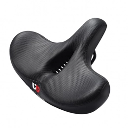 ABOOFAN Parti di ricambio ABOOFAN Cuscino Del Sedile Della Bicicletta Cuscino Oversized Bici Imbottito Cycling Wide Cushion Comomodo Cycle Saddle Pad per Il Negozio di Casa Nero