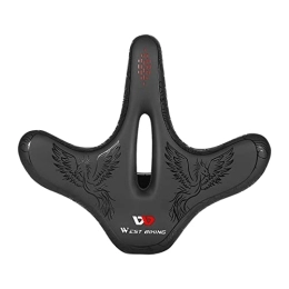 Amagogo Parti di ricambio Amagogo MTB della Bicicletta Cuscino Imbottito Assorbimento Urti Allargato Traspirante con Ammortizzatore Palla MTB della Bici per Gli Anz, Pattern di Phoenix.