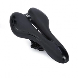 Asvert Seggiolini per mountain bike Asvert Sella per Bici Mountain Sedile Bicicletta Ergonomica con Nastro Riflettente Comoda Imbottitura in Memory Foam con Molle Adatta a Tutti i Tipi di Biciclette (Nero)