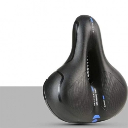 AYCPG Parti di ricambio AYCPG Bike Saddle Bike Saddle Bicycle Bicycle Cycling Soft Wide Seat Men Donne Soft Wide Cushion Pad Universale for Bike Ebike Racing Saddle lucar (Color : Black Blue)