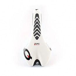 AYCPG Parti di ricambio AYCPG Bike Saddle Road Cycling Saddle Sella Confortevole Mountain Mountain Bike Sedile da Corsa Uomini Signore Front Geight Cushion Bicycle Accessorie Racing Saddle lucar (Color : White)