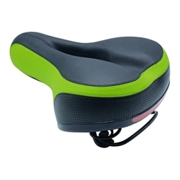 BaiHogi Parti di ricambio BAIHOGI Cuscino for Ammortizzatore di Biciclette MTB Cuscino for Sedile for Biciclette Comoda e Traspirante in Bicicletta for la Sostituzione della pettinatura (Color : Black Green)