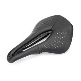 BaiHogi Seggiolini per mountain bike BAIHOGI Sedile in Bicicletta MTB Selle for Bici da Strada Pu Componenti da Sella con Cuscinetti a Sedile a Sedile più Comodo (Color : Black)