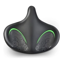 bairong Seggiolini per mountain bike bairong Sedile per Bici di Grandi Dimensioni, Sedili per Bici per Uomo Sedile Comfort, Sedile per Bici per Bici Road per Bici da Ciclismo, Verde