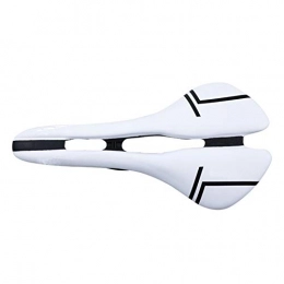 BFFDD Seggiolini per mountain bike BFFDD 2020 Bicycle Race Selle Sella della Bici della Bicicletta della Strada Saddle Mountain Confortevole Leggero Soft sede di Riciclaggio della Sella della Bici MTB (Color : White)