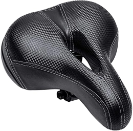 WJJ Parti di ricambio Bici Sedile Comfort Impermeabile Ampia Bici Bici Cuscino Design antiurto antiurto, Sedile for biciclette for MTB Mountain Bike, Bici pieghevole, Bici da strada, Bici da strada, Bike di filatura, Bicic