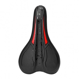 Ouken Seggiolini per mountain bike Bike Saddle Mountain Bike Seat Impermeabile Antiurto Antiurto Antifurto Cuscino Soft Boam Imbottito Bicycle Sella Rosso