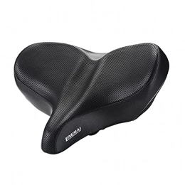 BINCIBH Parti di ricambio BINCIBH Mountain Bike Saddle, Sella MTB Big Bum Bike Saddle Extra Wide Bicycle Seat Comfort Comfort Electric Bike Gel Schiuma Sedile Imbottito Dual Cycle a Molla Ammortizzatore Antiurto Sella Bici