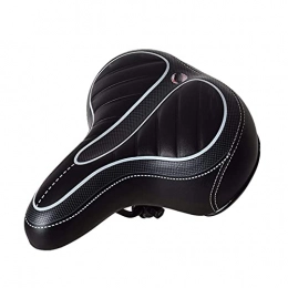 Bktmen Seggiolini per mountain bike Bktmen Confortevole Ampia Grande Bicicletta Bicycle Gel Cruiser Extra Sportive Soft Pad Sella Sella Bicycle Seat