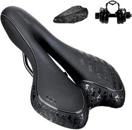 BRGOOD Seggiolini per mountain bike BRGOOD Sella per Bici Mountain in Gel, Sellini per Mountain Bike, Uomo Donna Sella per Bicicletta Comodo Ergonomico Impermeabile e Traspirante Adatto per Mountain Bike, BMX, Bicicletta da Strada (A)