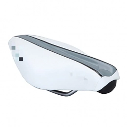 CANJIE Parti di ricambio canjiao Shop 2022 Sella della Bici della Sella della Bicicletta della Strada della Strada MTB. Bike Saddle Bicycle Seat Cuscino in Pelle Smorzamento RRO SELDDLE. (Color : White)