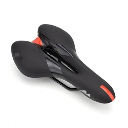 CANJIE Parti di ricambio canjiao Shop Memory Bike Mountain Bike Memory Foam Cushion Sedile Traspirante Morbido e Confortevole Cuscino Cuscino MTB. Parti della Bicicletta (Color : Black Red-567)