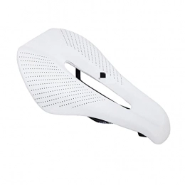 CANJIE Seggiolini per mountain bike canjiao Shop New Bicycle Saddle Men Ironman Compatibile con Triathlon Tri Racing Saddle Wide MTB. Sedile a Sella con Sella for Biciclette (Color : White)