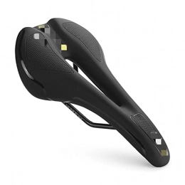 CANJIE Seggiolini per mountain bike canjiao Shop Sella della Bici da Strada Ultralight VTT Racing Seat Wave Road Bicycle Saddle Compatibile con Uomini Morbidi Confortevoli MTB. Pezzi di Ricambio in Bicicletta (Color : Black)