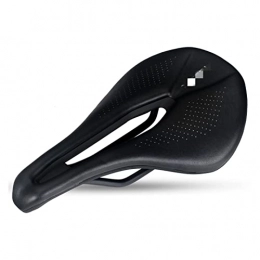 CANJIE Seggiolini per mountain bike canjiao Shop Ultralight Traspibile Comodo Cuscino Cuscino Bike Racing Saddle Saddle Seat MTB. Componenti delle Parti della Sella della Bici della Strada (Color : Bicycle Seat Black)