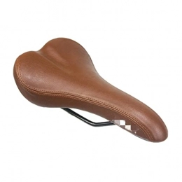 CANJIE Seggiolini per mountain bike CANJIE canjiao Shop Bicycle Saddle Vintage Bike Seat Cycling Saddle Retro Custion Bike Road MTB. Saddle Classic. PU. Parti della Bici in Pelle Marrone Bici