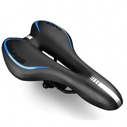 CAREXY Parti di ricambio CAREXY Sella per Bici, Comoda Sella per Bici in Gel di Silicone Sella per Bicicletta da Montagna Parti di Biciclette, Blu