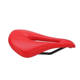 Chanme Seggiolini per mountain bike Chanme Sella per Bici da Strada, Sella per Bici Resistente agli Urti Design ventilato per Bicicletta da Strada(Rosso)