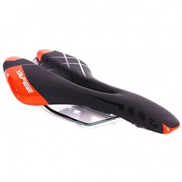 Chengzuoqing Seggiolini per mountain bike Chengzuoqing Seggiolino Bici Comfort Sella Imbottita in Memory Foam per Cruiser / Bici da Strada / Touring / Mountain Bike 3 Colori (Color : Red)