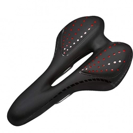 CHICTI Seggiolini per mountain bike CHICTI Silicone Sella per Bicicletta, Cavo Posto A Sedere per Mountain Bike, Morbido E Confortevole, Universale Ciclismo (Color : Red)