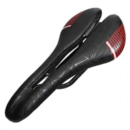 CHICTI Parti di ricambio CHICTI Ultraleggero Mountain Bike Posti A Sedere, Traspirante Bicicletta Selle, Confortevole Bici da Strada Borse da Sella Ciclismo (Color : Red)