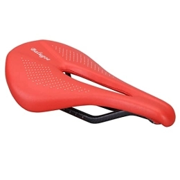 CLKPEN Seggiolini per mountain bike CLKPEN Sella da Bicicletta Professionale Sellini per Mountain Bike ergonomica Sella Bici da Corsa Traspirante Design, Rosso