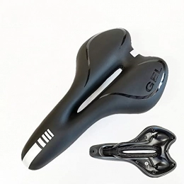 COKEYU Seggiolini per mountain bike COKEYU in Gel Sedile Bicicletta Ergonomica con Imbottitura Morbida e Comoda, Morbida Impermeabile e Traspirante Uomo Sella Bicicletta in Gel Antiprostata Ergonomica Morbido Impermeabile