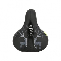 Comodo Cuscino del Sedile per Bici, Sedile per Bicicletta Ammortizzante, Unisex, Ammortizzante in Memory Foam, Impermeabile, Sella Larga per Bicicletta Adatta per Il Ciclismo All'aperto