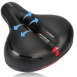 Sensiabl Parti di ricambio Confortevole Sedile Della Bicicletta Traspirante Sella Della Bicicletta Sedile Confortevole Schiuma Sedile Mountain Bike Ciclismo Pad Cuscino nero