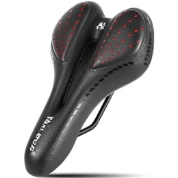 BADALO Seggiolini per mountain bike Cuscino for sedile ultraleggero for mountain bike Cuscino for sedile morbido traspirante for MTB da donna for uomo Coprisedile 3D Accessori for biciclette (Color : MTB 086 Black)