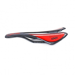 ELITA ONE Seggiolini per mountain bike ELITA ONE New Italia Top-Level OEM Mountain Bike / Biciclette da Strada Fibra di Carbonio Reggisella Sellini 270 mm * 143mm Nero (Rosso Lucido)