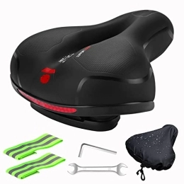 eROOSY Parti di ricambio eROOSY Sella Bici Comoda, Sella Bici Ergonomica, Sella Bici con Sfera Ammortizzatore a Doppia Molla, Sella bici comoda in Sport e tempo libero per Mountain Bike / MTB / Bici / Biciclette Pieghevoli