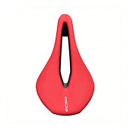 FEIFEI Parti di ricambio feifei Bicycle Saddle Cycling Seat Cushion MTB Road 240 x 143 / 155mm Bike Saddle Soft Sponge Sponge Bicycle Saddle Cushion (Color : Red)