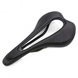 FHJSK Parti di ricambio FHJSK Sedile Bici della Strada di MTB Sella di Biciclette da Corsa, del Cuoio della Fibra Piena del Carbonio + PU Sella, Ultralight Sella for Bicicletta sede Mountain Bike (Colore : Black)