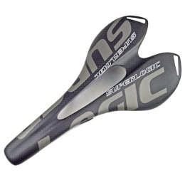 FIQARO Seggiolini per mountain bike FIQARO Sella MTB, Sella Bici Sella for Bicicletta in Fibra di Carbonio 3K Road MTB Sella for Bici in Carbonio Cuscino for Bici 275 * 143mm Parti for Ciclismo (Color : Grey)