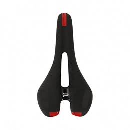 Flcfaca Parti di ricambio Flcfaca. Sedile for Biciclette MTB. Saddles della Bici da Strada di Montagna Morbida PU. Cusio di Cuscinetto in Pelle Traspirante Cushio (Color : Red)