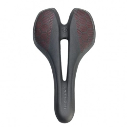 G-X Seggiolini per mountain bike G-X Selle per Biciclette da Esterno, Selle Cave per Mountain Bike in Fibra di Carbonio, Adatte per Bici da Strada E Mountain Bike, Rosso