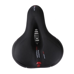 Garneck Seggiolini per mountain bike Garneck Seggiolini Bici Da Donna Comfort Larghi Bicicletta in Silicone Sella Per Mountain Bike Sella Mtb Nera Sedili Mtb Donna Con Sospensione Cuscino Da Sella Uomo Culo Grosso Sottosella