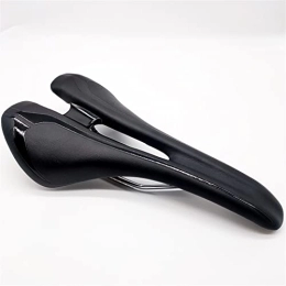 GAWDI Seggiolini per mountain bike GAWDI Sella Antiscivolo Sella for Bicicletta Cuscino for Sella for Bicicletta Traspirante Confortevole in Pelle Ultra Fine Accessori for Biciclette Sella per Bicicletta (Color : Black)