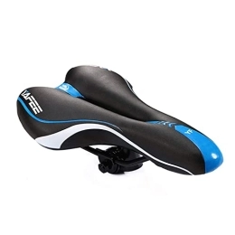 ACEACE Seggiolini per mountain bike Gel Bicicletta in più Morbida MTB. Cuscino da Sella Bicycle Hollow Saddle Cycling Road Mountain Bike Seat Accessori for Biciclette (Color : A Blue)