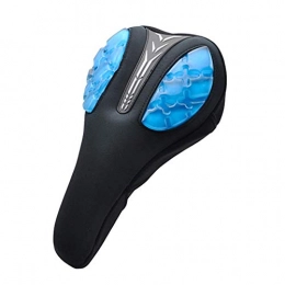 GENFALIN Seggiolini per mountain bike GENFALIN Silicone della Sella della Bicicletta Traspirante Bici sede Cuscino Mat Gel di silice Scopare Ciclismo Accessori Parti-Black .Parti della Bicicletta