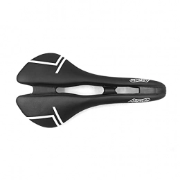 Getno Seggiolini per mountain bike Getno Sella della Bici Bicycle Seat Plasty Road Bike SaddleComfort Racing Wide Saddle MTB Bike Cycling Seat (Color : Black White)