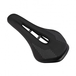 Gfecc Parti di ricambio Gfecc Bike Selle Cuscino in Acciaio in Acciaio for Biciclette in Acciaio Mountain Bicycle Fit for Men Shurtproof Soft Comfort PU. Strada in Pelle MTB. Selle in Bicicletta