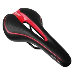 GORIX Parti di ricambio GORIX Bicicletta Sella Posto a sedere Comodo Cuscino con Sbarra Montagna Strada Bicicletta per Uomini E Donne (GX-C19)(Nero×Rosso)