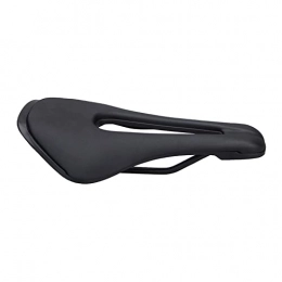 HFQNDZ Seggiolini per mountain bike HFQNDZ 2019 Nuova Bicycle Saddle Mountain Road Saddle Sedili cavità Design Soft PU. Parti in Pelle da Ciclismo in Pelle Bianco Bianco