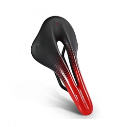 HFQNDZ Seggiolini per mountain bike HFQNDZ Schiuma in Poliuretano in Poliuretano PU. Cuscini Accessorio Accessorio Strada Bicycle Saddle Sad Seat Parts Seat Seat (Color : Red)