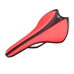 HFQNDZ Seggiolini per mountain bike HFQNDZ Sella della Bicicletta 7x7mm rotaia Rotonda Rails Sella della Mountain Bike Eva. Sedile for Biciclette MTB. Sedile da Sella Adatto for Accessori for Biciclette (Color : TS70 Red)